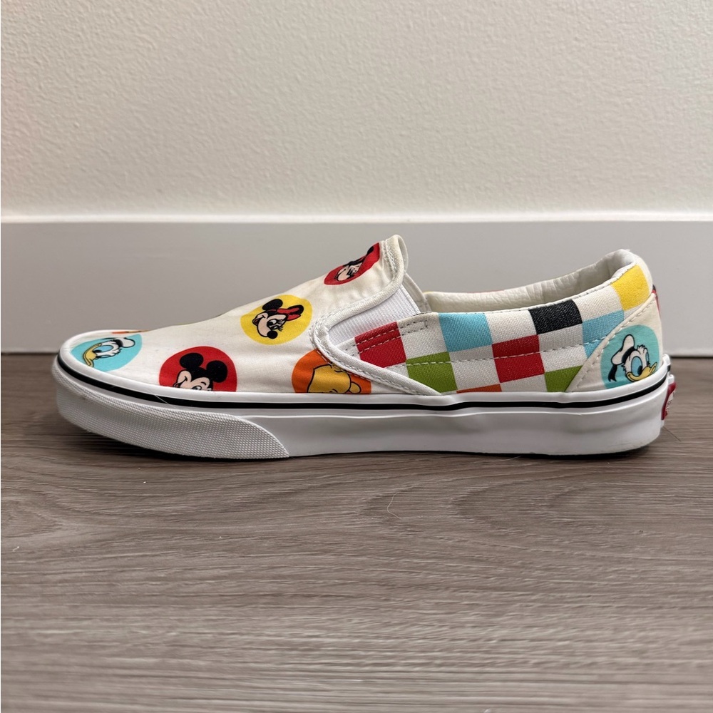 Walt Disney World 50th Anniversary Vans Slip Ons - Picture 3 of 10